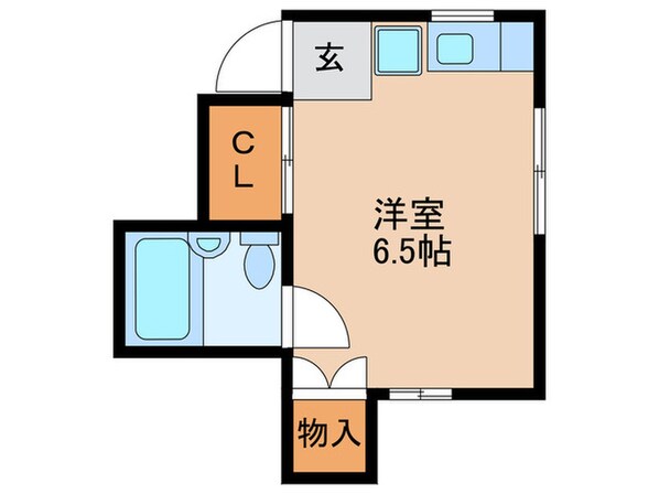 キャッスル阿部の物件間取画像